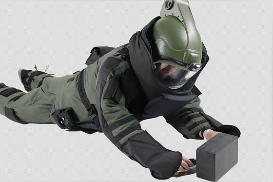 Hệ thống thông tin liên lạc có dây tương thích Bomb Blast Suit Bulletproof