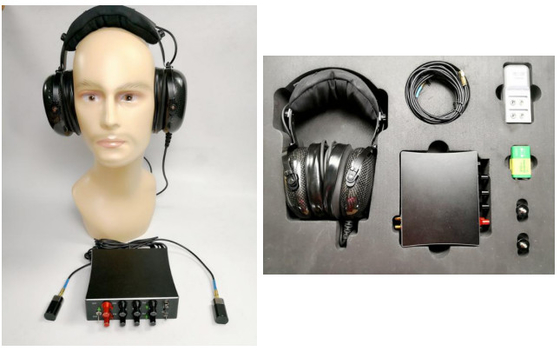 Thiết bị nghe âm thanh nổi xuyên tường Độ nhạy phát hiện cao được tích hợp chức năng ghi âm