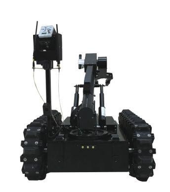 Robot chiến thuật siêu nhỏ Eod 150m Chiều rộng lối đi giới hạn dưới 70cm