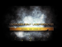 Hệ thống bắn không dây Laser 2m từ xa Xử lý bom mìn chưa nổ